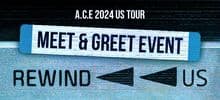the poster of 2024 A.C.E US TOUR [REWIND US] Meet & Greet Event