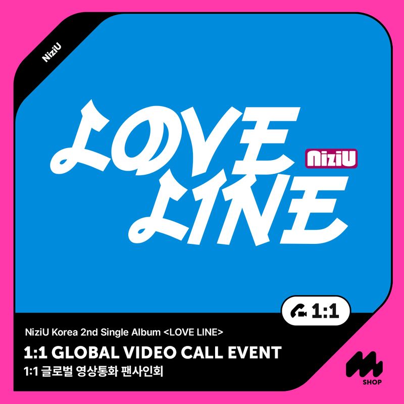 Korea 2nd Single Album <LOVE LINE> 1:1 Global Video Call Event-thumbnail